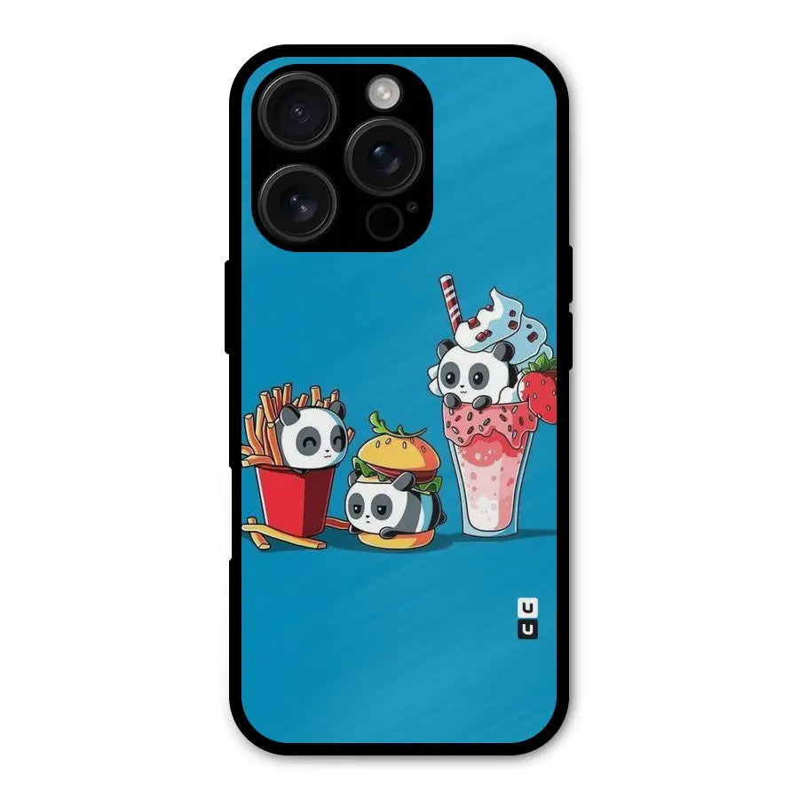 Panda Lazy Shockproof Hybrid Protection (Metal + TPU) Back Case Cover CoversCart