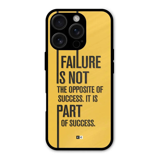 Part Of Success Shockproof Hybrid Protection (Metal + TPU) Back Case Cover CoversCart