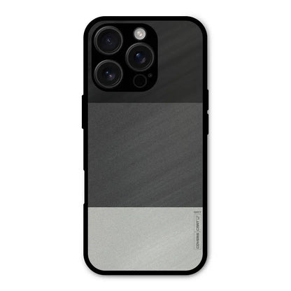 Pastel Black and Grey Shockproof Hybrid Protection (Metal + TPU) Back Case Cover CoversCart