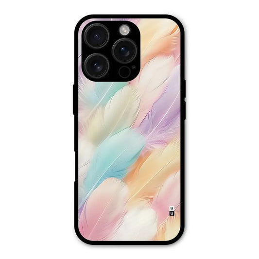 Pastel Feather Shockproof Hybrid Protection (Metal + TPU) Back Case Cover CoversCart