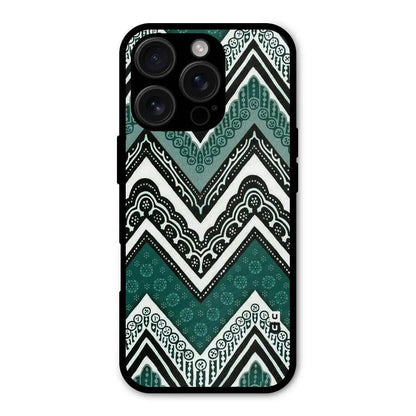 Patterned Chevron Shockproof Hybrid Protection (Metal + TPU) Back Case Cover CoversCart