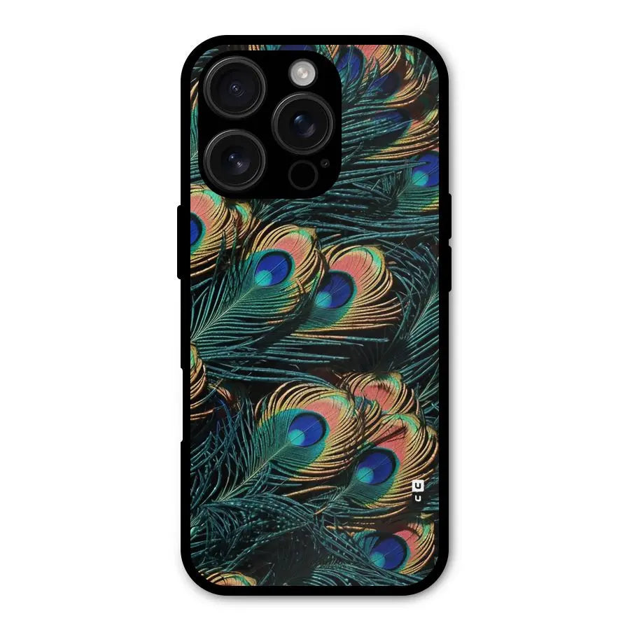 Peacock Feather Art Shockproof Hybrid Protection (Metal + TPU) Back Case Cover CoversCart