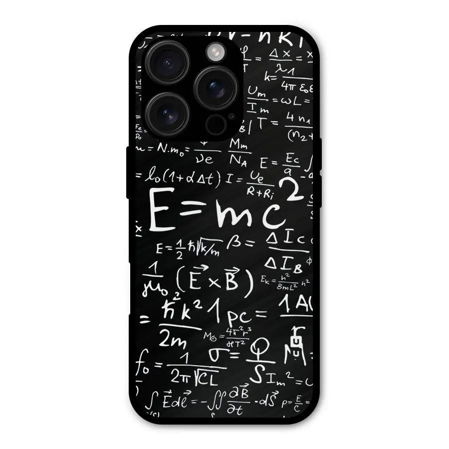 Physics Equation Shockproof Hybrid Protection (Metal + TPU) Back Case Cover CoversCart