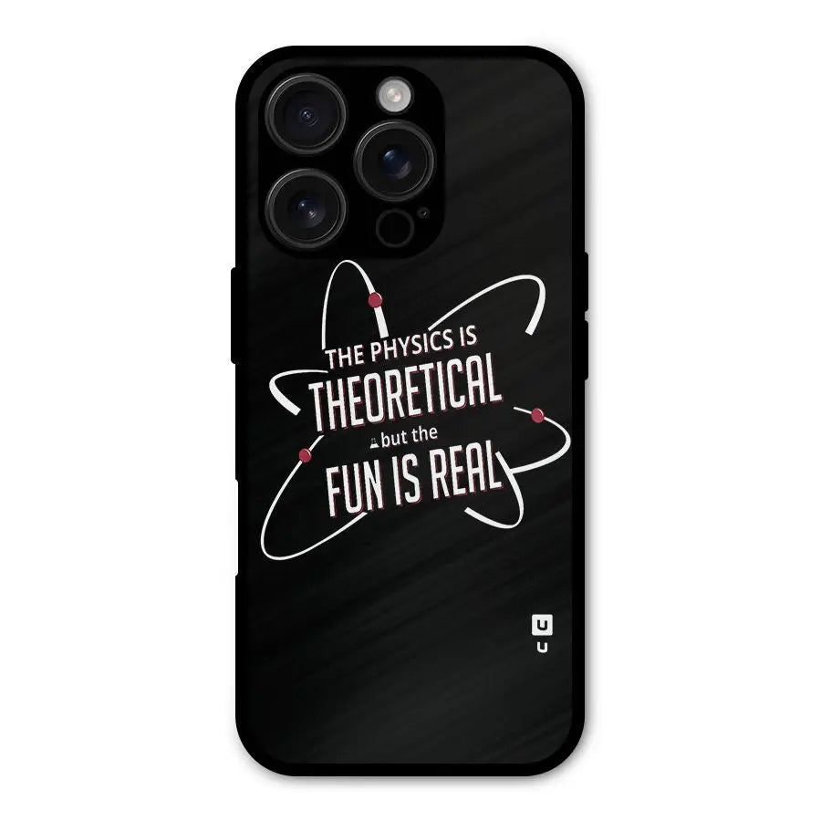 Physics Theoretical Fun Real Shockproof Hybrid Protection (Metal + TPU) Back Case Cover CoversCart
