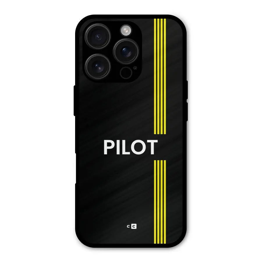 Pilot Stripes Shockproof Hybrid Protection (Metal + TPU) Back Case Cover CoversCart