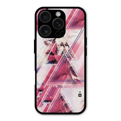 Pink Rose Abstract Shockproof Hybrid Protection (Metal + TPU) Back Case Cover CoversCart