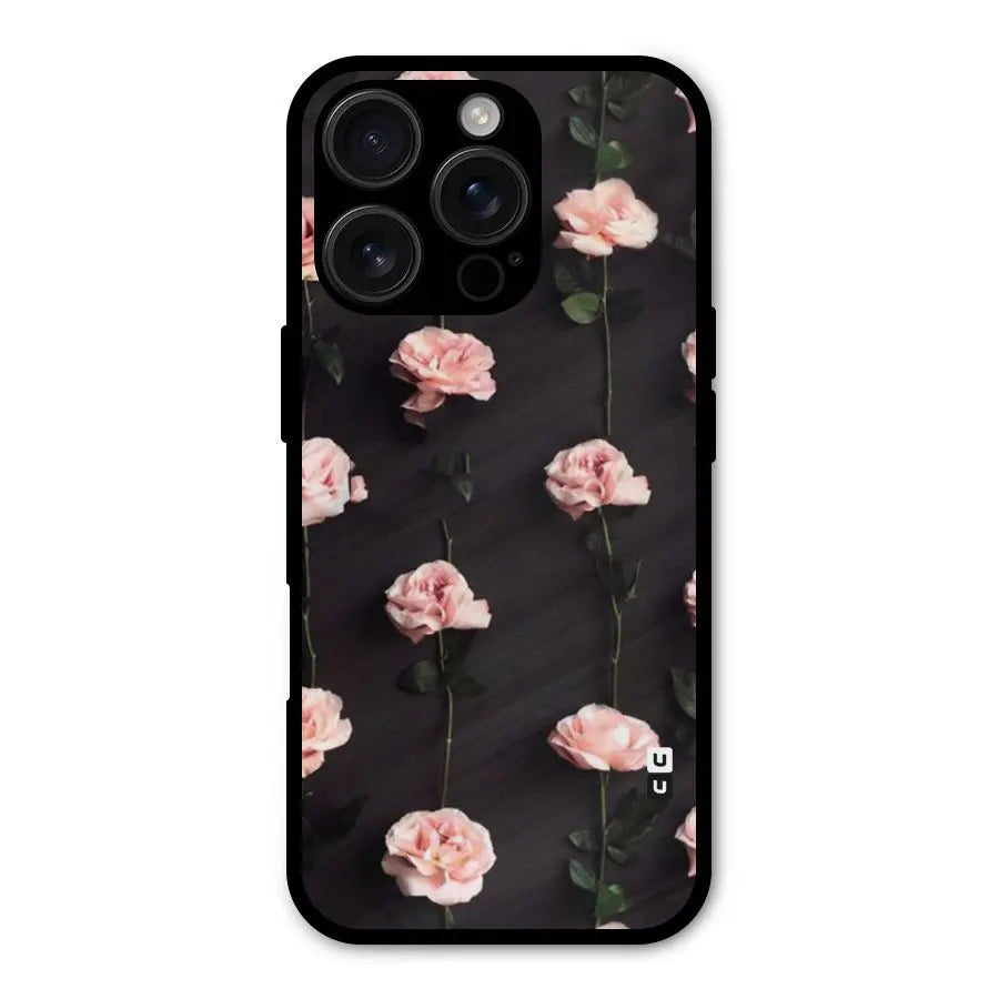 Pink Roses Shockproof Hybrid Protection (Metal + TPU) Back Case Cover CoversCart