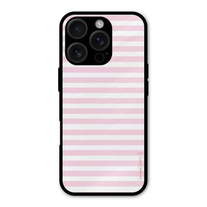 Pink Stripes Shockproof Hybrid Protection (Metal + TPU) Back Case Cover CoversCart