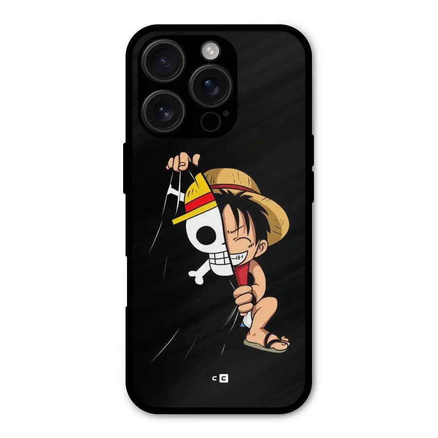 Pirate Luffy Shockproof Hybrid Protection (Metal + TPU) Back Case Cover CoversCart