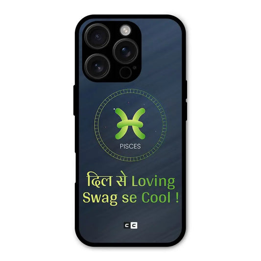 Pisces Swag Shockproof Hybrid Protection (Metal + TPU) Back Case Cover CoversCart