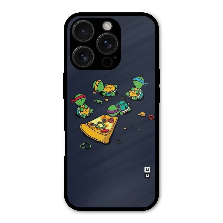 Pizza Overload Shockproof Hybrid Protection (Metal + TPU) Back Case Cover CoversCart