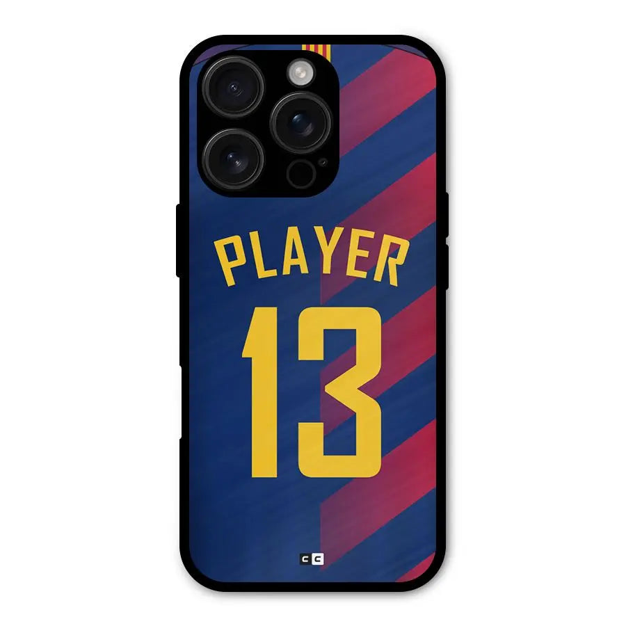 Player Thirteen Shockproof Hybrid Protection (Metal + TPU) Back Case Cover CoversCart