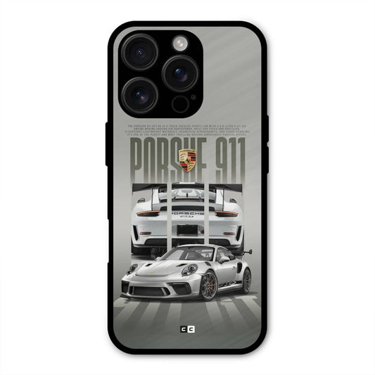 Porsche 911 Tribute Shockproof Hybrid Protection (Metal + TPU) Back Case Cover