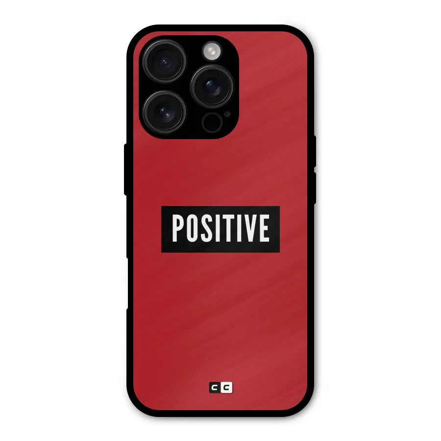 Positive Minimal Shockproof Hybrid Protection (Metal + TPU) Back Case Cover CoversCart