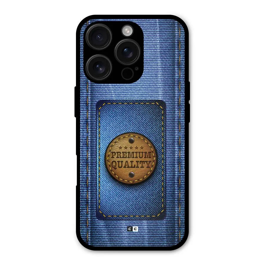 Premium Quality Denim Shockproof Hybrid Protection (Metal + TPU) Back Case Cover CoversCart