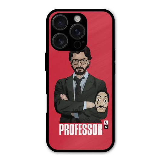 Professor Art Illustration Shockproof Hybrid Protection (Metal + TPU) Back Case Cover CoversCart