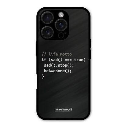 Programmers Life Shockproof Hybrid Protection (Metal + TPU) Back Case Cover CoversCart