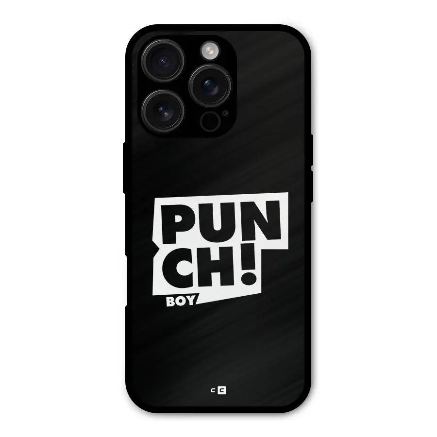 Punch Boy Shockproof Hybrid Protection (Metal + TPU) Back Case Cover CoversCart