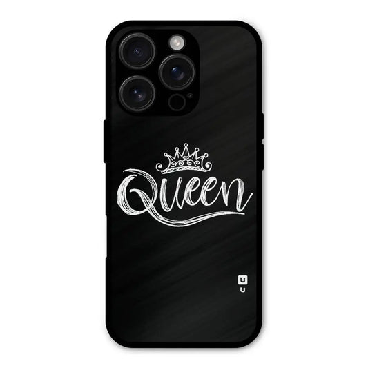 Queen Crown Shockproof Hybrid Protection (Metal + TPU) Back Case Cover CoversCart