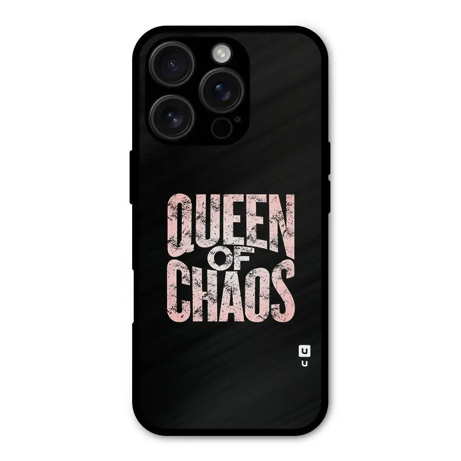 Queen of Chaos Shockproof Hybrid Protection (Metal + TPU) Back Case Cover CoversCart