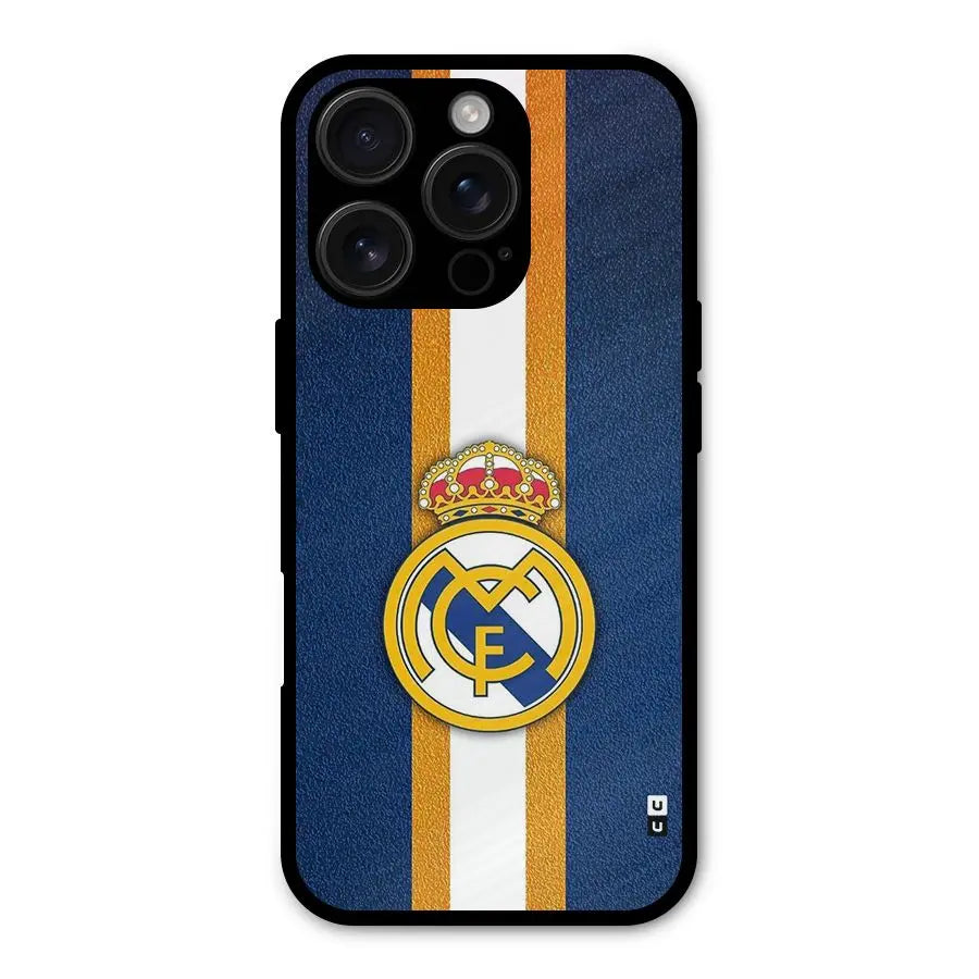 Real Madrid Stripes Shockproof Hybrid Protection (Metal + TPU) Back Case Cover CoversCart