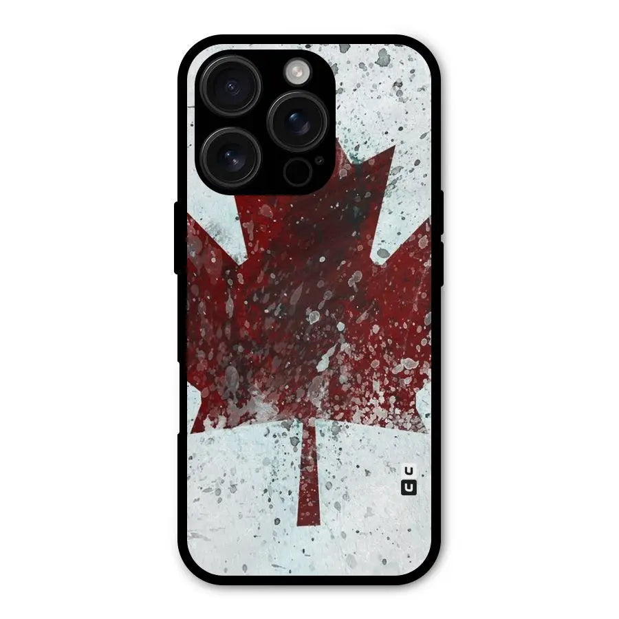Red Maple Snow Shockproof Hybrid Protection (Metal + TPU) Back Case Cover CoversCart