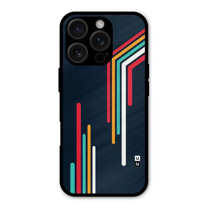 Retro Lines Minimal Stripes Shockproof Hybrid Protection (Metal + TPU) Back Case Cover CoversCart