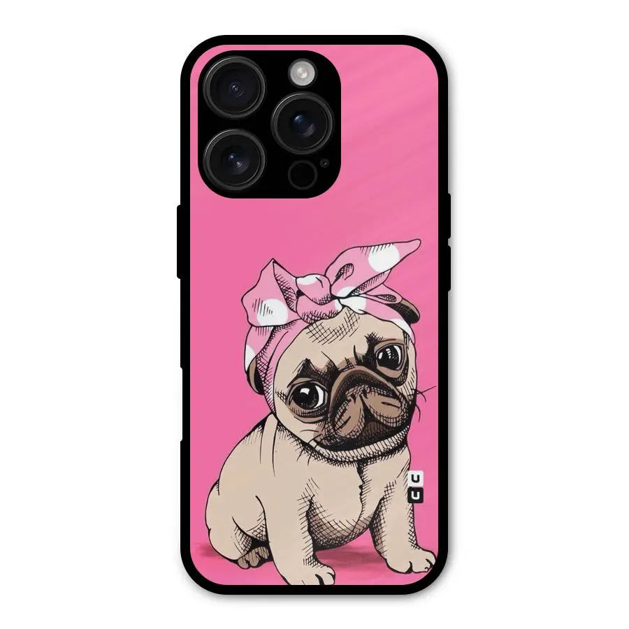 Ribbon Doggo Shockproof Hybrid Protection (Metal + TPU) Back Case Cover CoversCart
