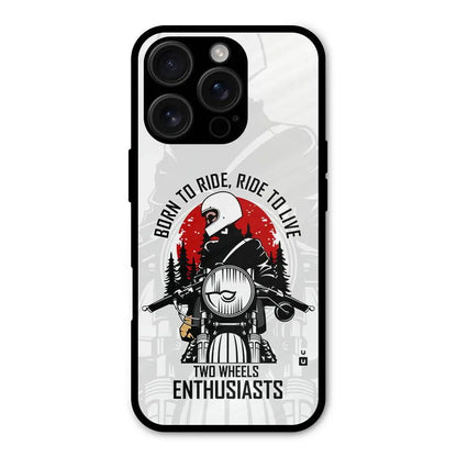 Ride To Live Shockproof Hybrid Protection (Metal + TPU) Back Case Cover CoversCart