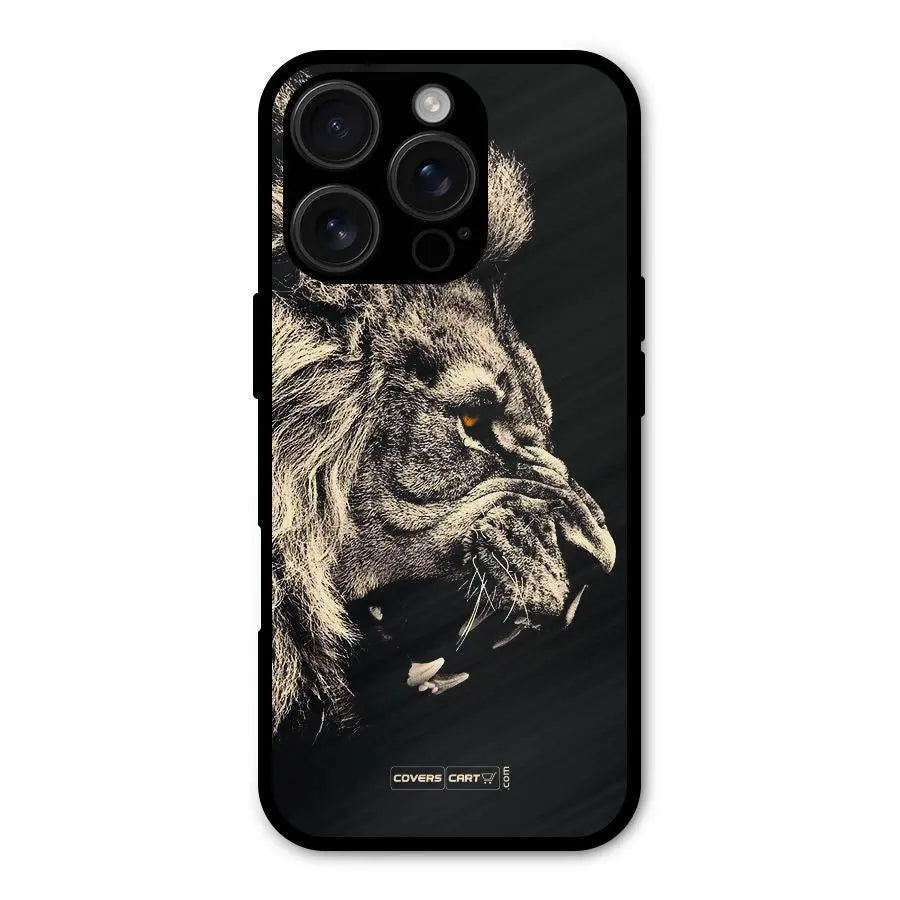 Roaring Lion Shockproof Hybrid Protection (Metal + TPU) Back Case Cover CoversCart