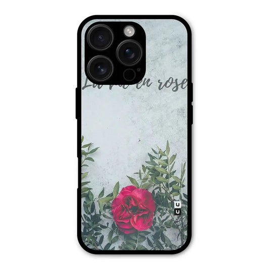 Rose Life Shockproof Hybrid Protection (Metal + TPU) Back Case Cover CoversCart