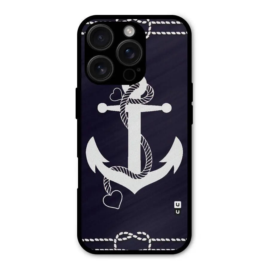 Sail Anchor Shockproof Hybrid Protection (Metal + TPU) Back Case Cover CoversCart