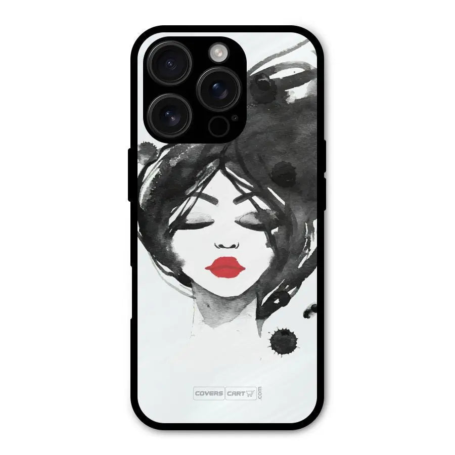 Sassy Girl Shockproof Hybrid Protection (Metal + TPU) Back Case Cover CoversCart
