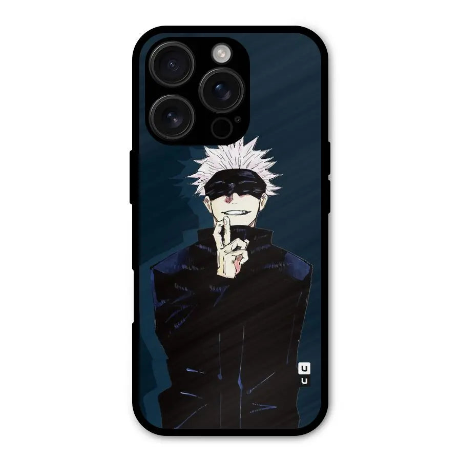 Satoru Gojo Shockproof Hybrid Protection (Metal + TPU) Back Case Cover CoversCart