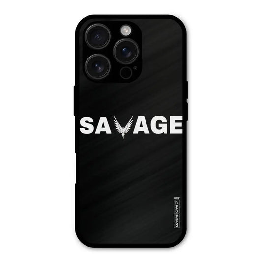 Savage Shockproof Hybrid Protection (Metal + TPU) Back Case Cover CoversCart