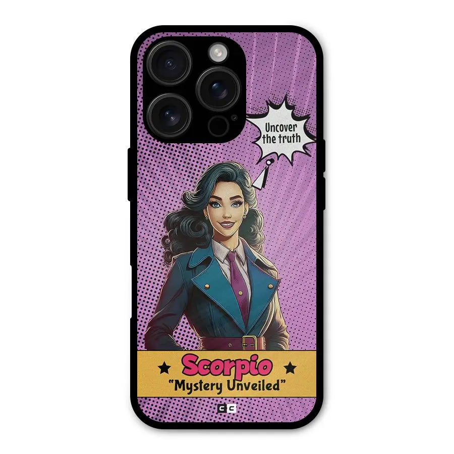 Scorpio Mystery Shockproof Hybrid Protection (Metal + TPU) Back Case Cover CoversCart