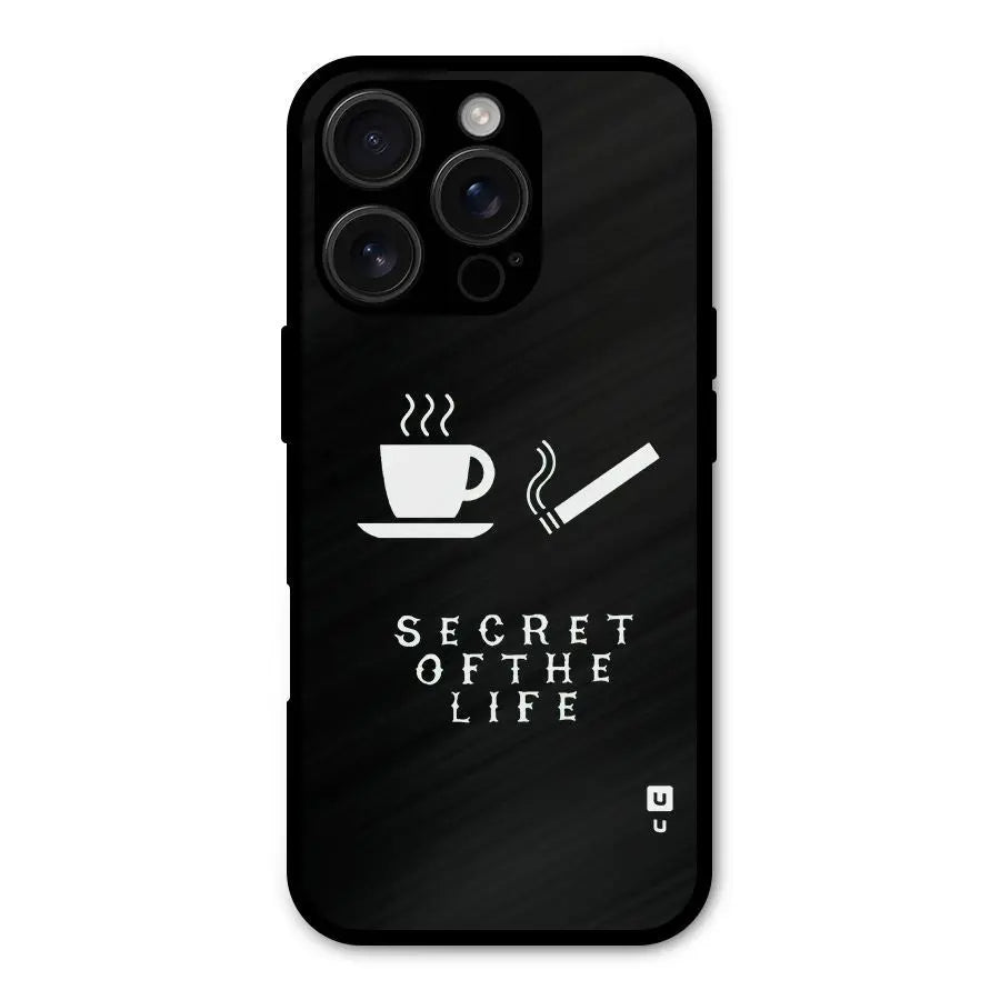 Secrate of Life Shockproof Hybrid Protection (Metal + TPU) Back Case Cover CoversCart