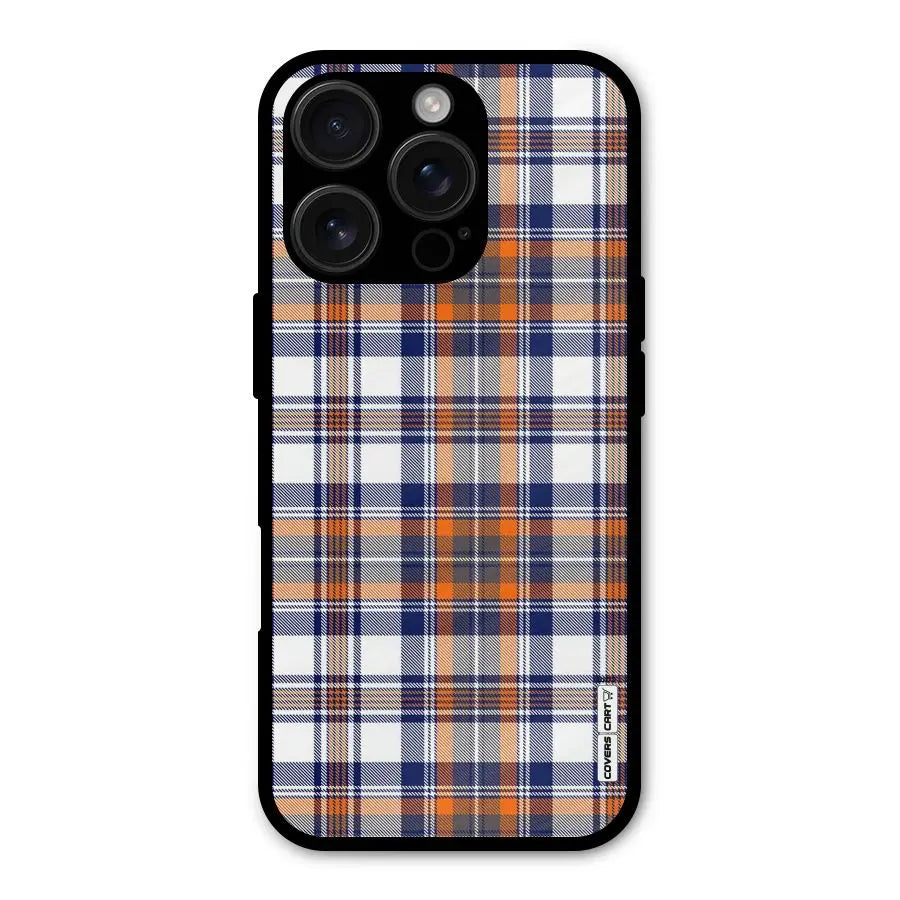 Shades Of Check Shockproof Hybrid Protection (Metal + TPU) Back Case Cover CoversCart