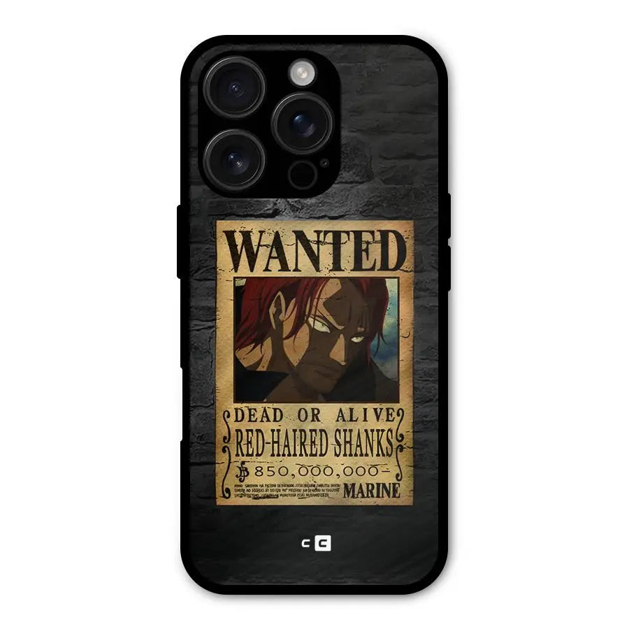 Shanks Wanted Shockproof Hybrid Protection (Metal + TPU) Back Case Cover CoversCart
