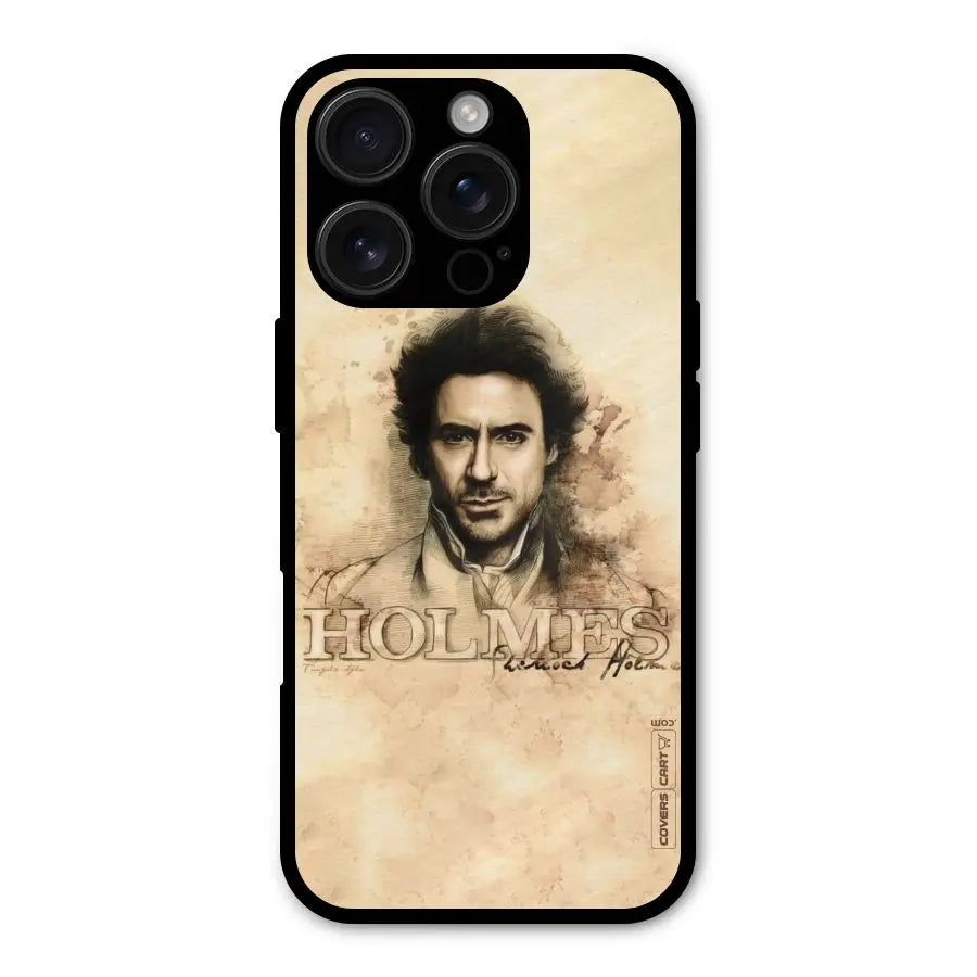 Sherlock Holmes Fan Art Shockproof Hybrid Protection (Metal + TPU) Back Case Cover CoversCart