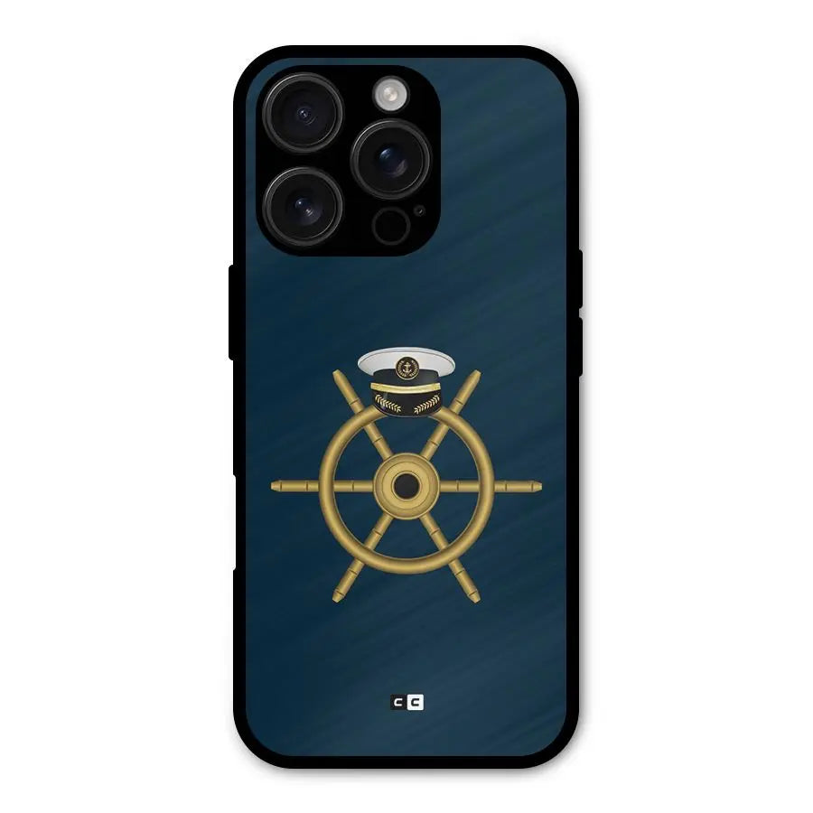 Ship Wheel And Cap Shockproof Hybrid Protection (Metal + TPU) Back Case Cover CoversCart