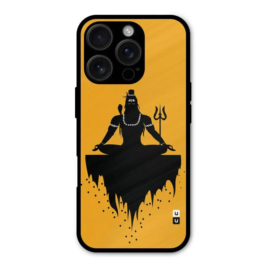 Shiva Meditation Shockproof Hybrid Protection (Metal + TPU) Back Case Cover CoversCart