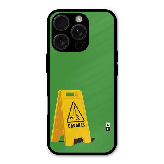 Simple Minimalist Bananas Shockproof Hybrid Protection (Metal + TPU) Back Case Cover CoversCart