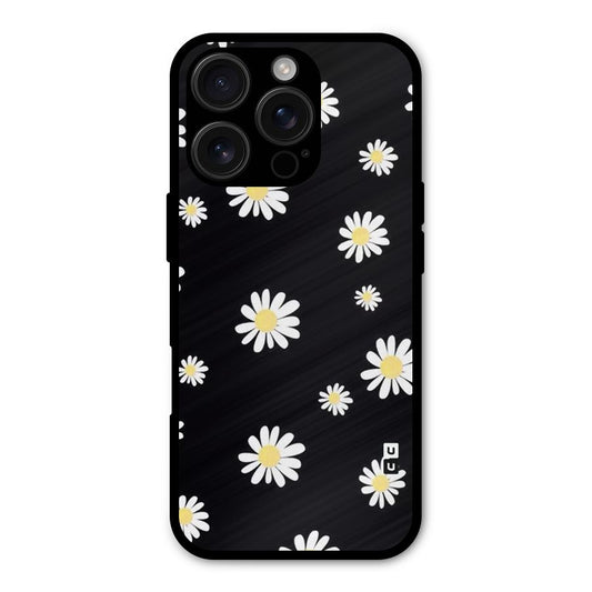 Simple Sunflowers Pattern Shockproof Hybrid Protection (Metal + TPU) Back Case Cover