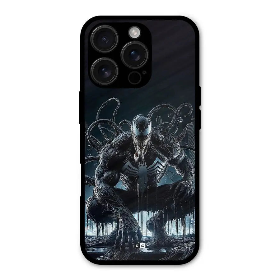 Sitting Venom Shockproof Hybrid Protection (Metal + TPU) Back Case Cover CoversCart