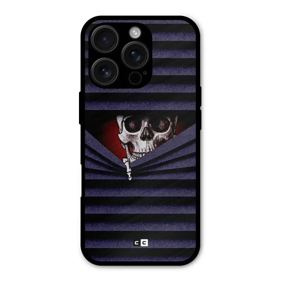 Skull Peak Shockproof Hybrid Protection (Metal + TPU) Back Case Cover CoversCart