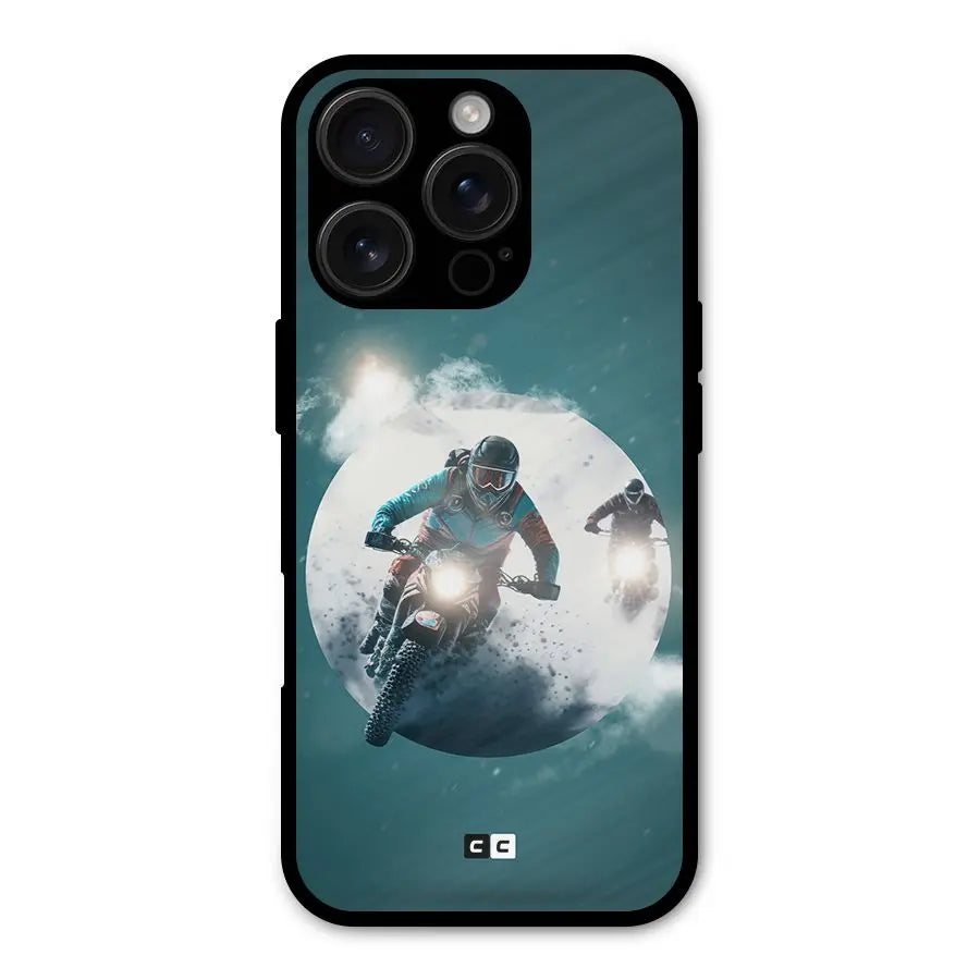 Sky Biker Shockproof Hybrid Protection (Metal + TPU) Back Case Cover CoversCart