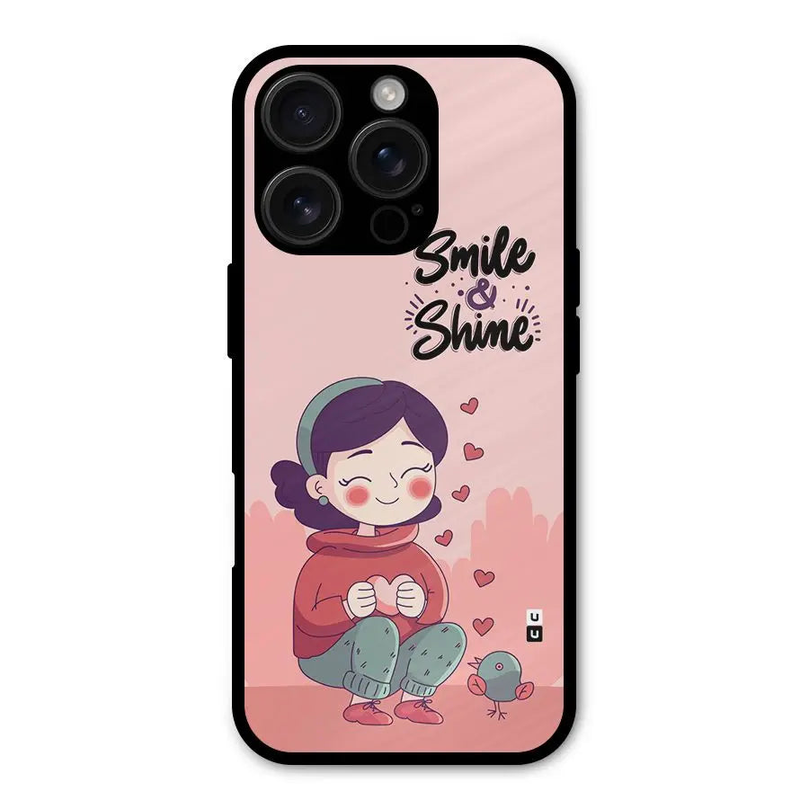 Smile And Shine Shockproof Hybrid Protection (Metal + TPU) Back Case Cover CoversCart