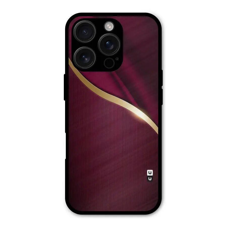 Smooth Maroon Shockproof Hybrid Protection (Metal + TPU) Back Case Cover CoversCart
