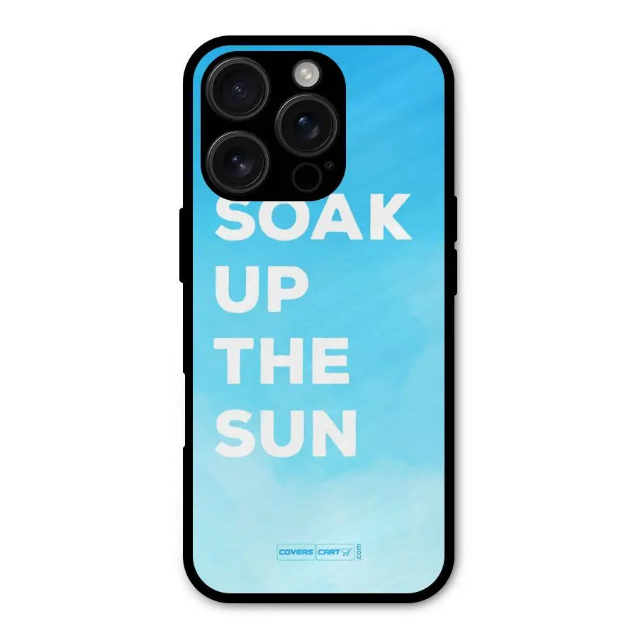 Soak Up The Sun Shockproof Hybrid Protection (Metal + TPU) Back Case Cover CoversCart